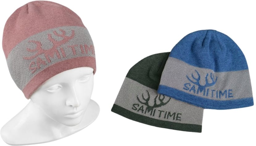 Hovedproduktbilde for 25-47-drc-8275 Birka Merinoull Refleksstrikket  Lue