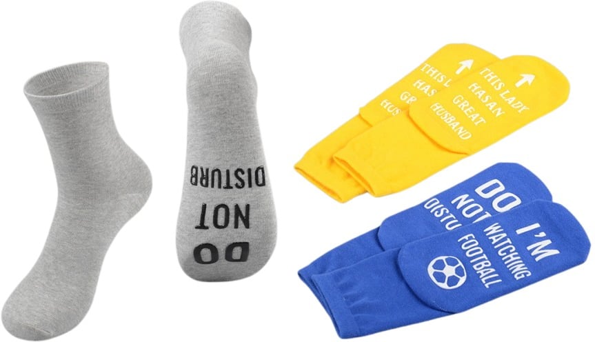 Hovedproduktbilde for 25-47-drc-8346 Vega Organisk Bomull Anti-Skli Sokker