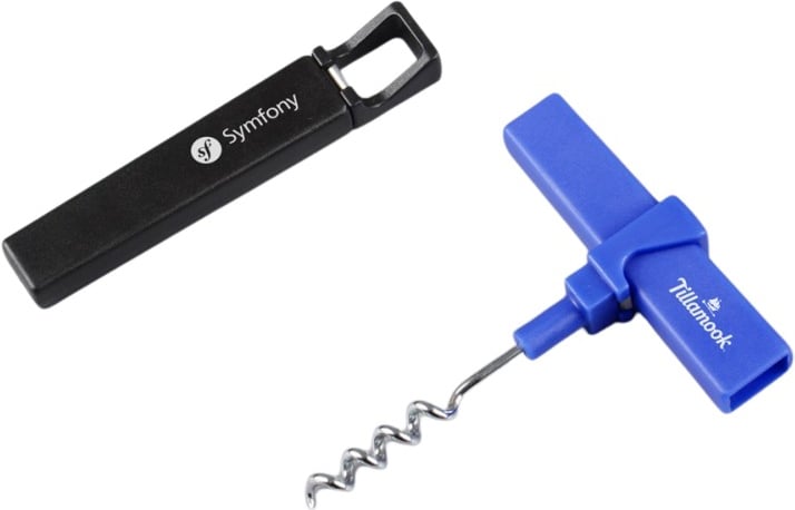 Hovedproduktbilde for 25-47-drc-9428 Humza Plast og Rustfritt Stål Korketrekker