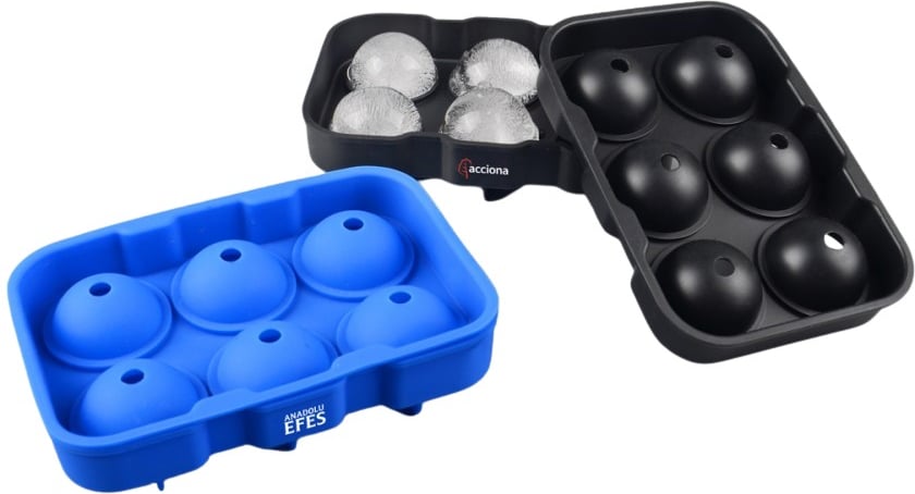 Hovedproduktbilde for 25-47-drc-9461 Ball Silikon 6 stk Isbitform