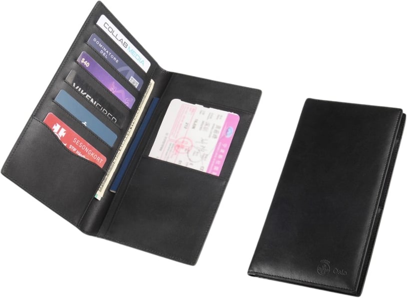 Hovedproduktbilde for 25-47-drc-9514 Avento Lær RFID Passlommebok