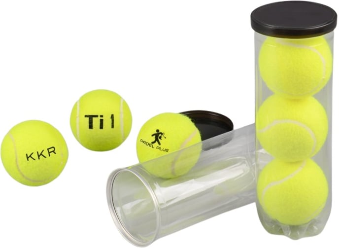 Hovedproduktbilde for 25-47-drc-9601 Racero 3. stk Tennisballer i Rør