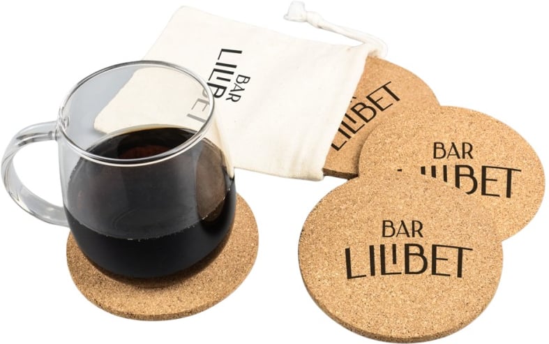 Hovedproduktbilde for 25-47-drc-9630 Ceuta Kork 4-pk Glassbrikke