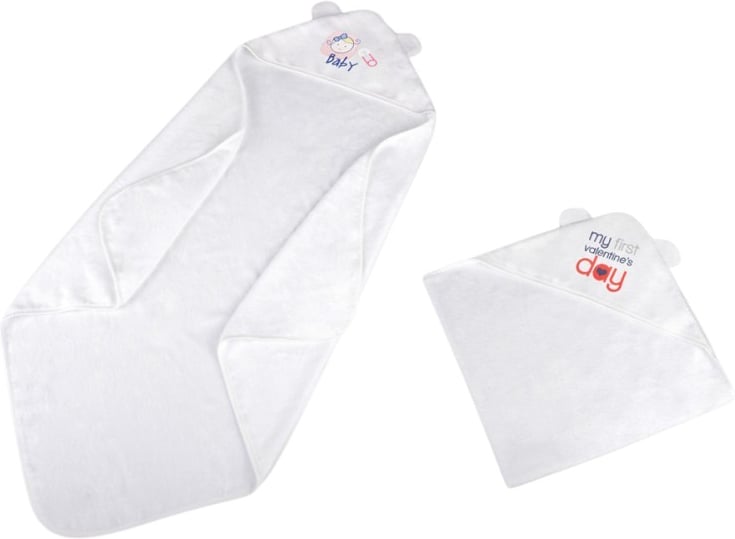 Hovedproduktbilde for 25-47-drc-9659 Joel Bambus Hettehåndkle for Baby