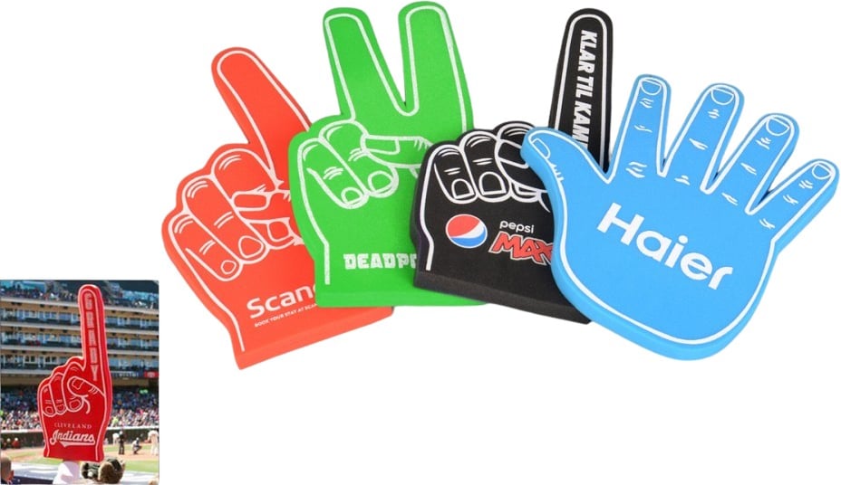 Hovedproduktbilde for 25-47-drc-9669 Kjempestor PU Skumfinger