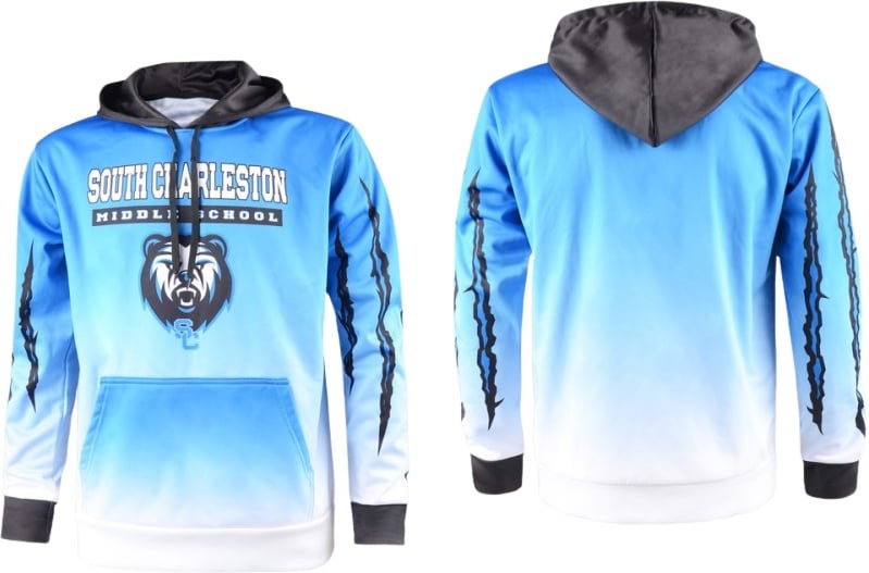 Hovedproduktbilde for 25-47-drc-9694 Navo RPET Fullfargetrykket  Hettegenser