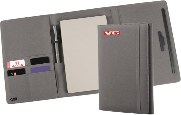Hovedproduktbilde for 25-47-drc-9756 Kiev A5 RPET Dokumentmappe med Notatbok