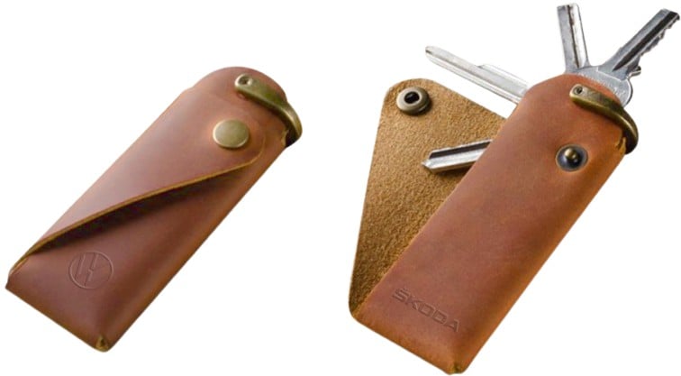 Hovedproduktbilde for 25-47-drc-9784 Dour Lær Nøkkelholder