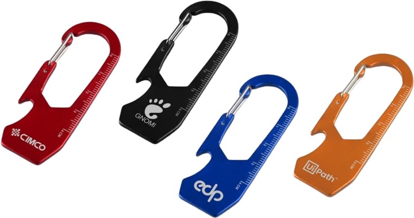 Hovedproduktbilde for 25-47-drc-9791 Albert Flaskeåpner med Karabinkrok og Målestokk