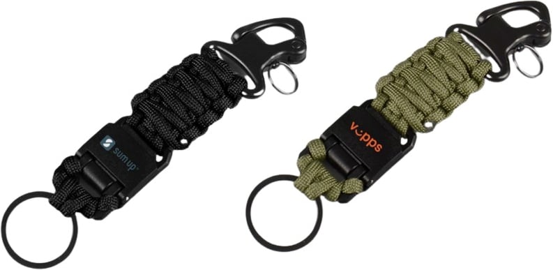 Hovedproduktbilde for 25-47-drc-9892 Breeze Paracord Nøkkelring med Magnetspenne