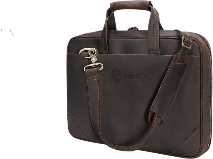 Hovedproduktbilde for 25-47-drc-9922 Mathias Retro Lær PC-veske