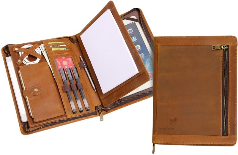 Hovedproduktbilde for 25-47-drc-9927 Tarim Retro Lær Dokumentmappe