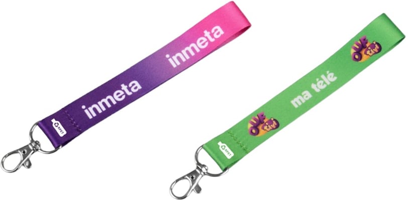 Hovedproduktbilde for 25-47-drc-9951 Bruck RPET Nøkkelring med Kort Stropp