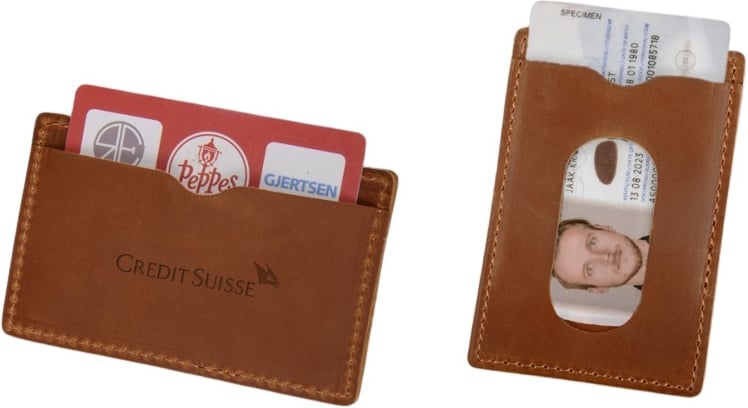 Hovedproduktbilde for 25-47-drc-9987 Aral Lær Kortholder