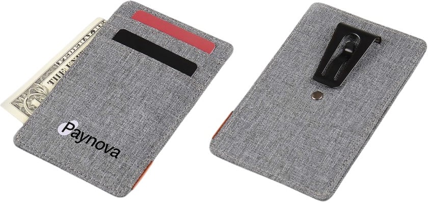 Hovedproduktbilde for 25-47-drd-5023 Rheine RPET RFID Kortholder med Klips