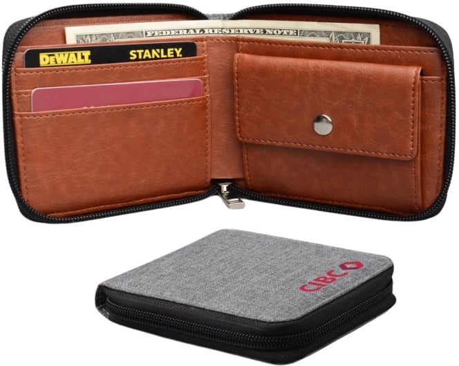 Hovedproduktbilde for 25-47-drd-5030 Oklahoma RPET og PU Lær RFID Lommebok