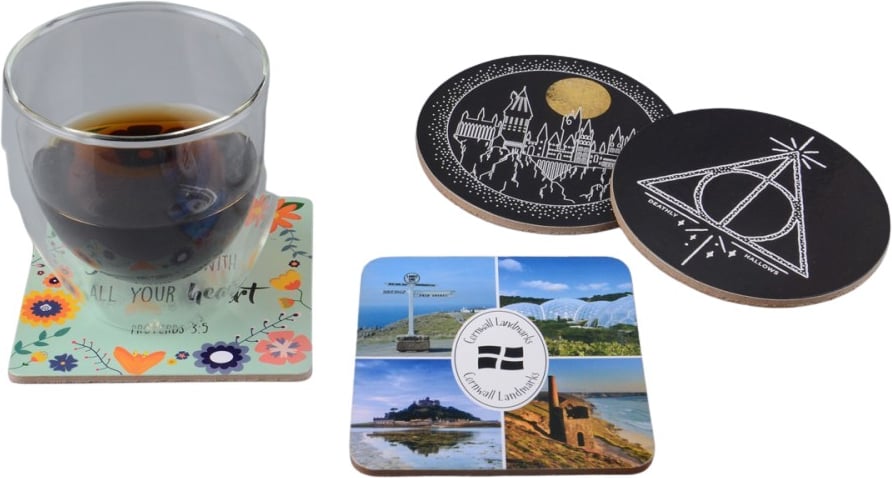 Hovedproduktbilde for 25-47-drd-5165 Moose Tre og Kork Glassbrikke