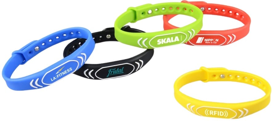 Hovedproduktbilde for 25-47-drd-5370 Trier Silikon RFID Justerbart Armbånd