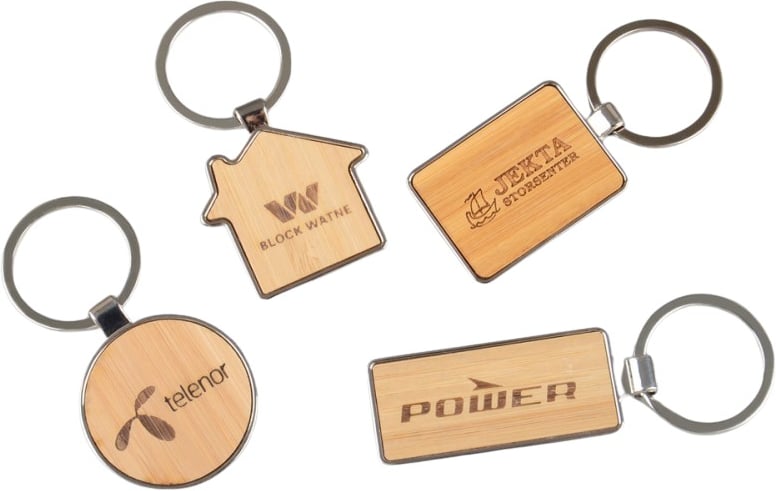 Hovedproduktbilde for 25-47-drd-5400 Gastein Bambus  Nøkkelring