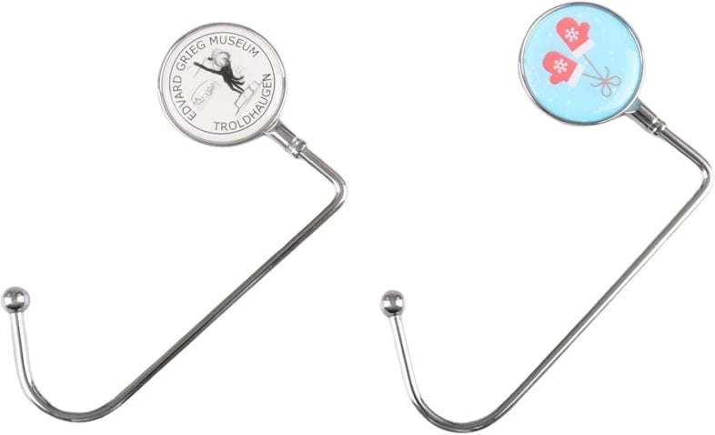 Hovedproduktbilde for 25-47-drd-5477 Bussum Rund Veskeholder med Rett Krok