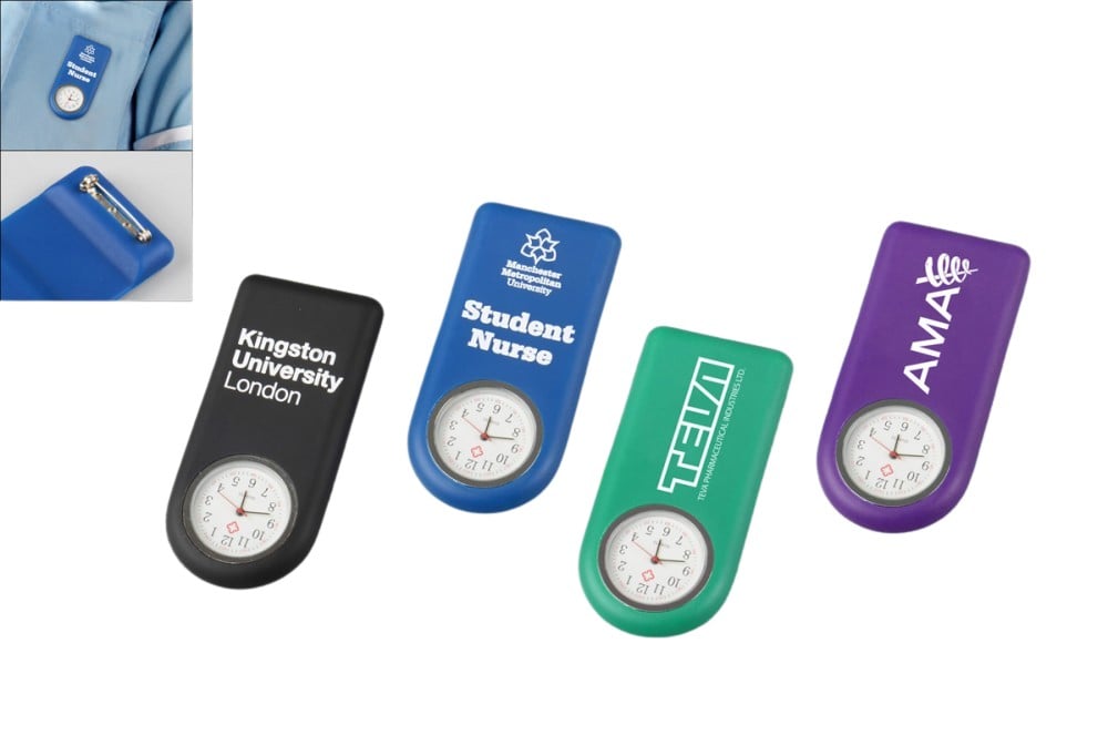 Hovedproduktbilde for 25-47-drd-5526 Praxa Silikon Festeklokke for Helsepersonell