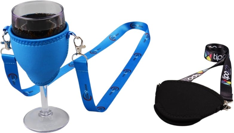 Hovedproduktbilde for 25-47-drd-5528 Madelene Nøkkelbånd med Vinglassholder