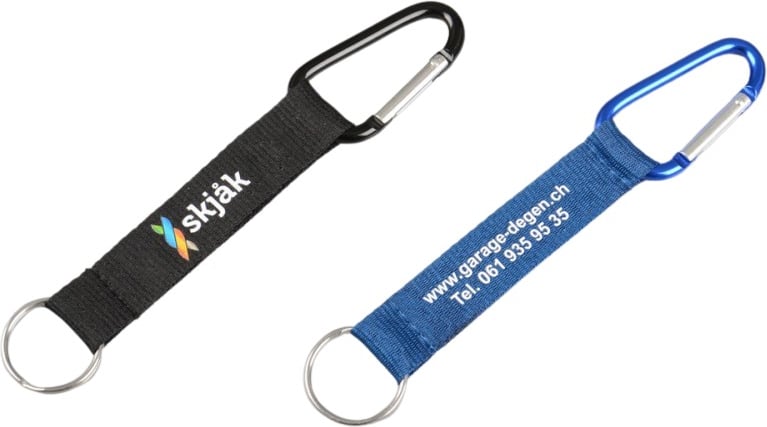 Hovedproduktbilde for 25-47-drd-5655 Megan Nøkkelring med Karabinkrok