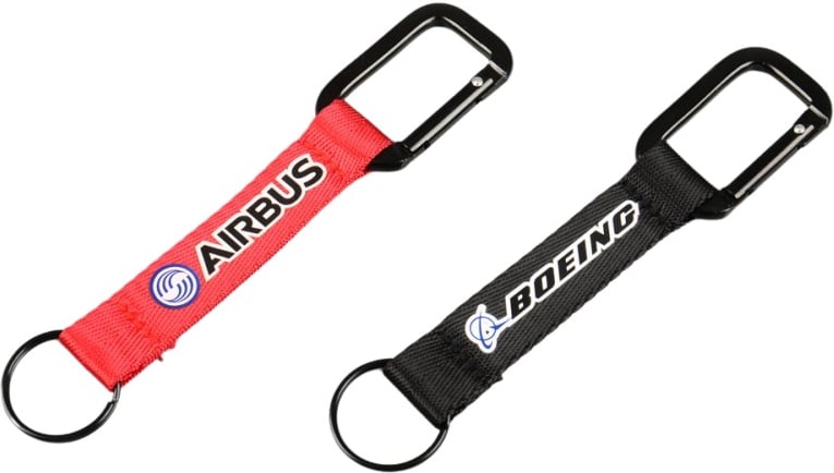 Hovedproduktbilde for 25-47-drd-5658 Town Nøkkelring med Stropp og Karabinkrok