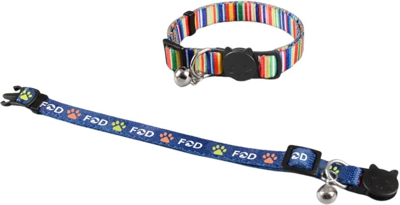 Hovedproduktbilde for 25-47-drd-5668 Mustafa RPET Fullfargetrykket Kattehalsbånd