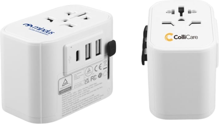 Hovedproduktbilde for 25-47-drd-5782 Orin 22.5W Reiseadapter med USB-A og USB-C
