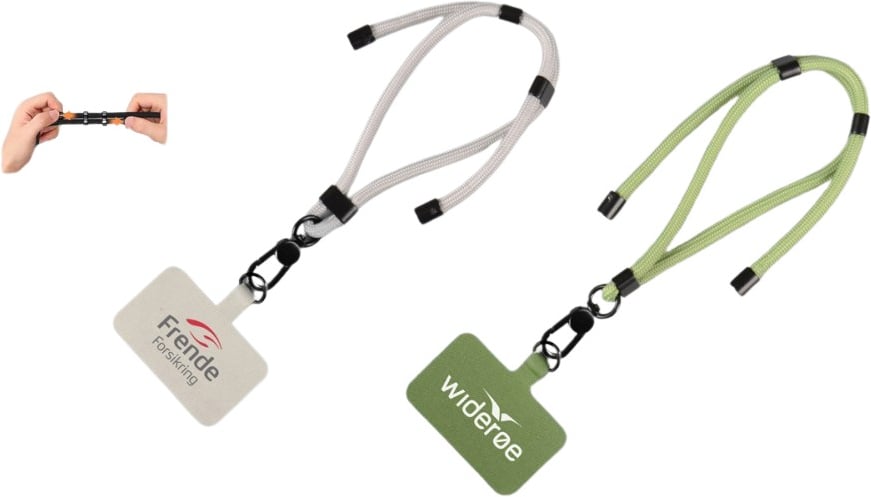 Hovedproduktbilde for 25-47-drd-5823 Luzern Polyester Håndleddstropp til Telefon