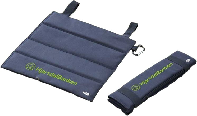 Hovedproduktbilde for 25-47-drd-5877 Oterli RPET Sitteunderlag med Karabinkrok