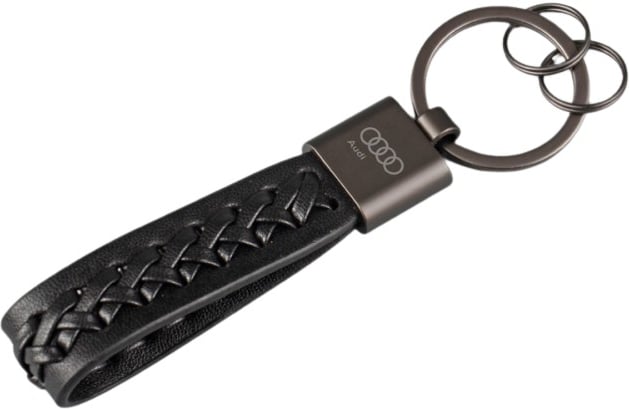 Hovedproduktbilde for 25-47-drd-5934 Halle PU Lær og Metall  Nøkkelring