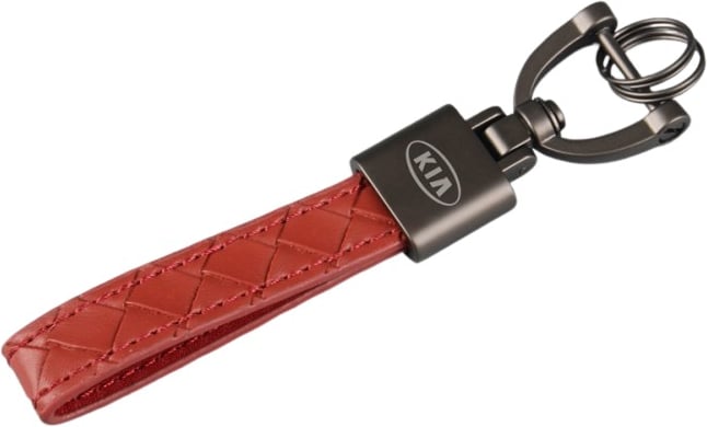 Hovedproduktbilde for 25-47-drd-5935 Davis PU Lær og Metall Nøkkelring