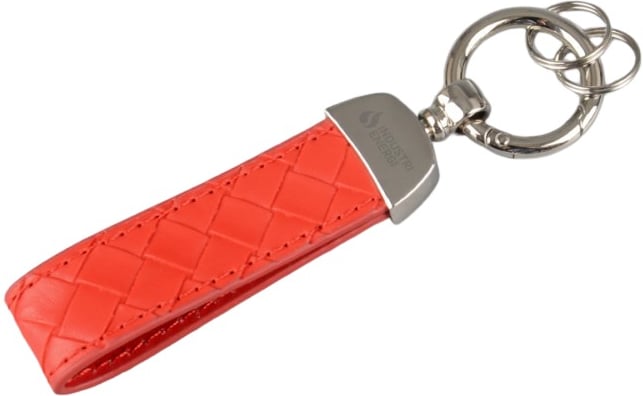 Hovedproduktbilde for 25-47-drd-5936 Bay PU Lær og Metall  Nøkkelring