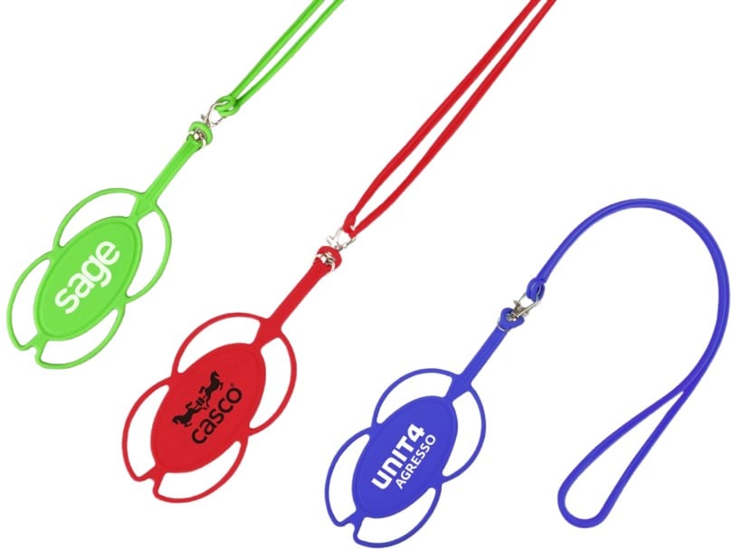 Hovedproduktbilde for 25-47-drd-5998 Montreal Silikon Telefonholder med Snor