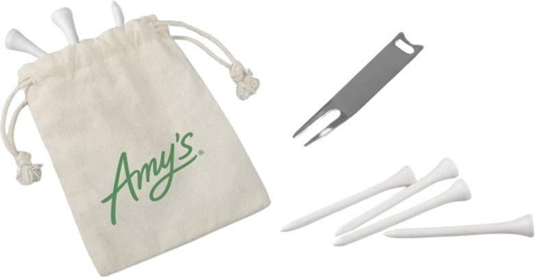 Hovedproduktbilde for 25-47-drd-6060 Eagle Golf Tilbehørssett i Økologisk Bomullspose