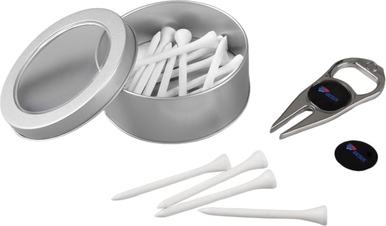 Hovedproduktbilde for 25-47-drd-6063 Torrey Golf Tilbehørssett i Metallboks