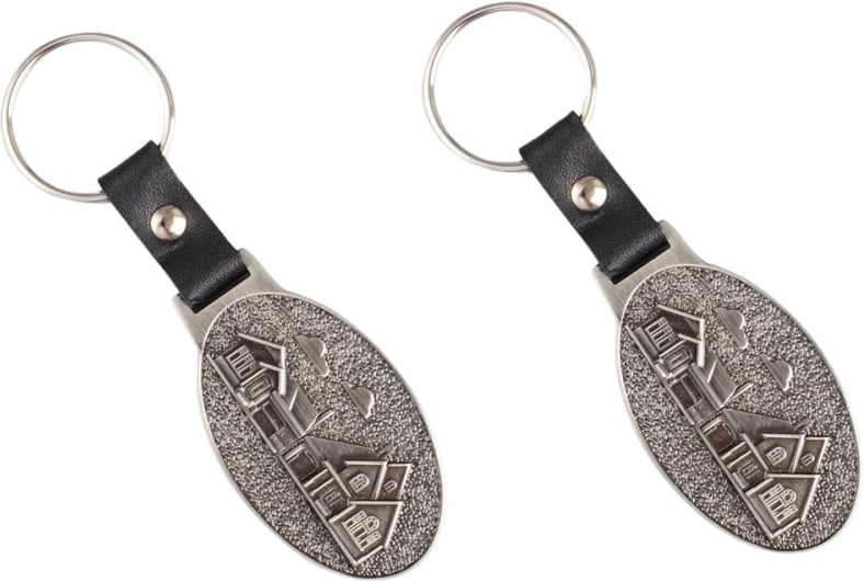 Hovedproduktbilde for 25-47-dre-5012 Forte Metall Nøkkelring i Eget Design