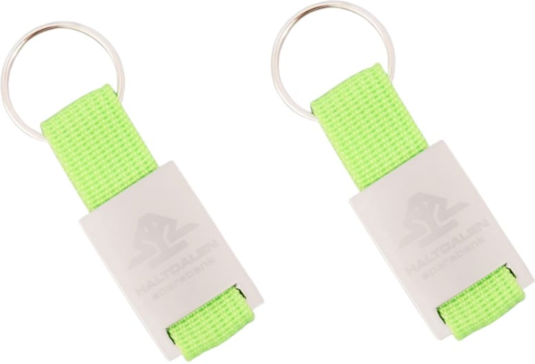 Hovedproduktbilde for 25-47-dre-5015 Irene Metall Nøkkelring med Rem