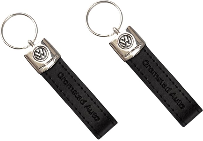 Hovedproduktbilde for 25-47-dre-5016 Jørgen Lær og Metall  Nøkkelring