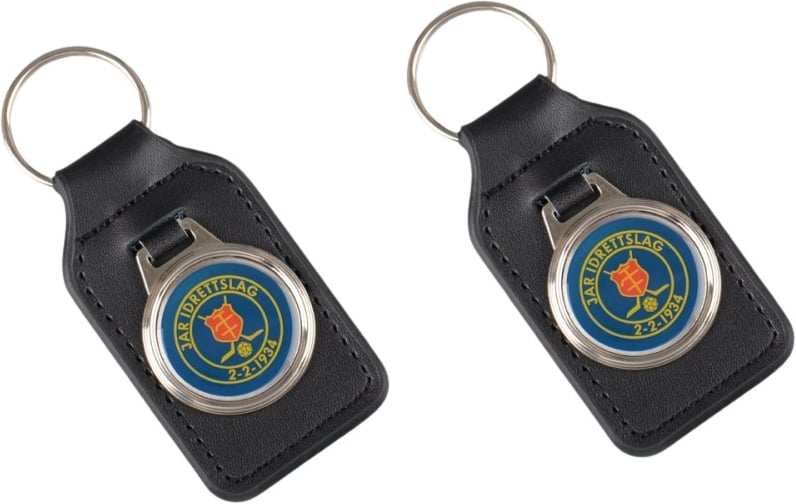 Hovedproduktbilde for 25-47-dre-5023 Gunn Lær og Metall Nøkkelring