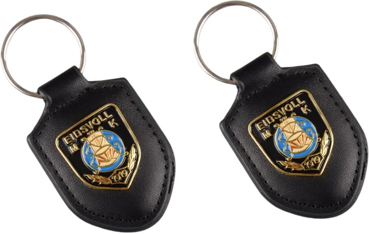 Hovedproduktbilde for 25-47-dre-5026 Bent Lær og Metall  Nøkkelring