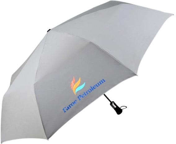 Hovedproduktbilde for 25-47-drf-8011 Lumero Polyester 27” Sammenleggbar Paraply med Refleks