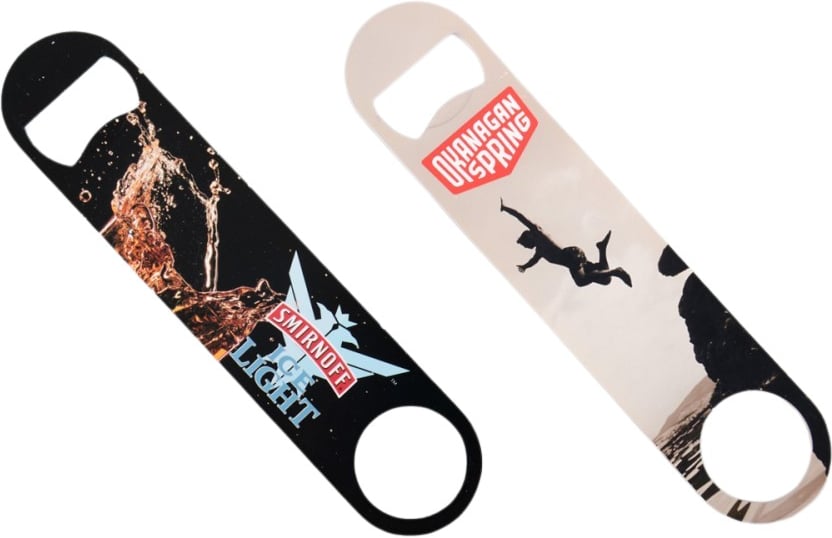 Hovedproduktbilde for 25-47-drf-8018 Essen Rustfritt Stål Fullfargetrykket Flaskeåpner