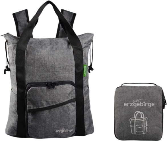 Hovedproduktbilde for 25-47-drg-0108 Renathe RPET 12L 3 -i-1 Sammenleggbar Reiseveske og  Ryggsekk