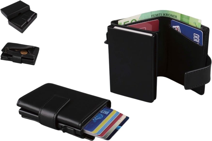 Hovedproduktbilde for 25-47-drg-0201 Paris Lær Kortholderlommebok