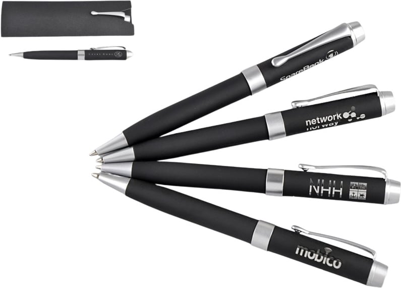 Hovedproduktbilde for 25-47-hjf-3008 Zavia Metall Blått Blekk Kulepenn