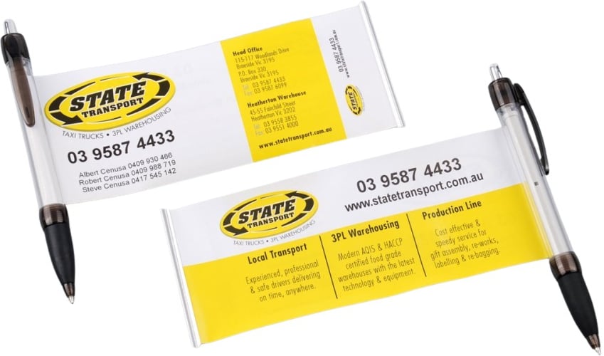 Hovedproduktbilde for 25-47-hjf-3065 Elan Kulepenn med Utskyvbart Banner