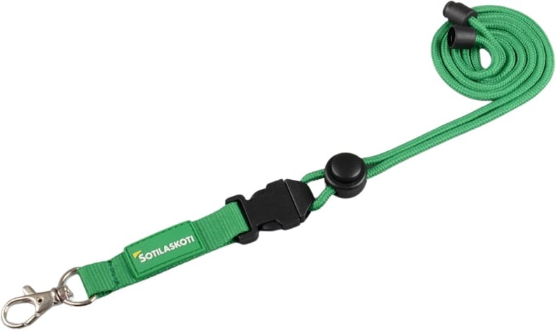 Hovedproduktbilde for 25-47-xww-2012 Koblen Polyester Nøkkelbånd med Klype